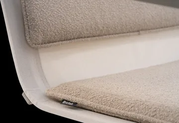 Soro ラウンジアームチェア - Khaki-teddy beige - Brafab