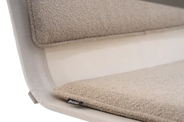 Soro ラウンジアームチェア - Khaki-teddy beige - Brafab