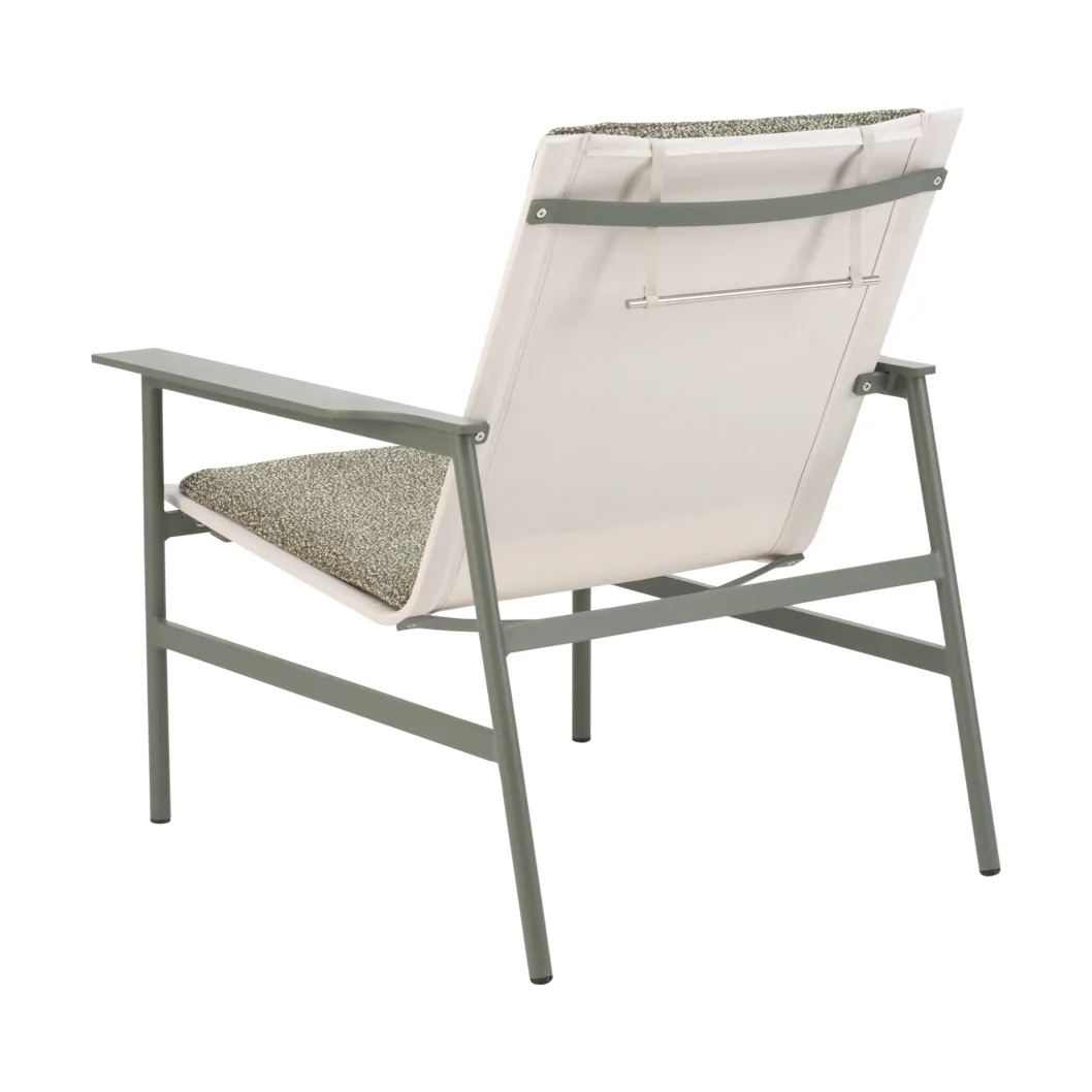 Soro ラウンジアームチェア, Nordic green-teddy verde Brafab