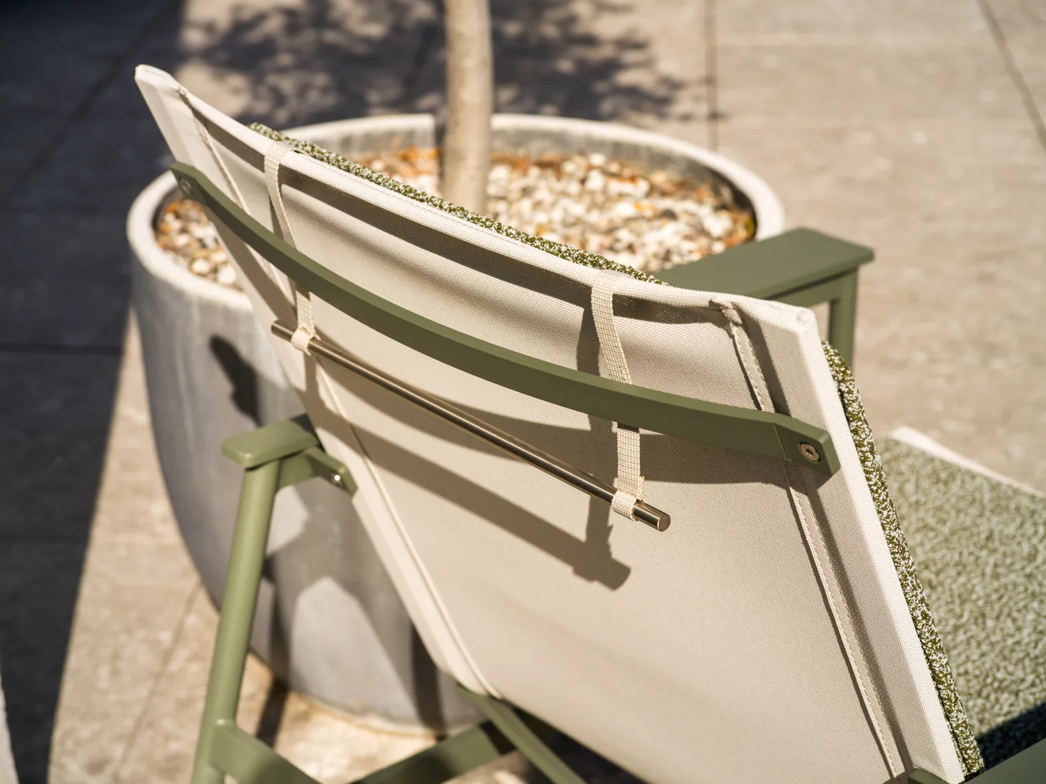 Soro ラウンジアームチェア, Nordic green-teddy verde Brafab