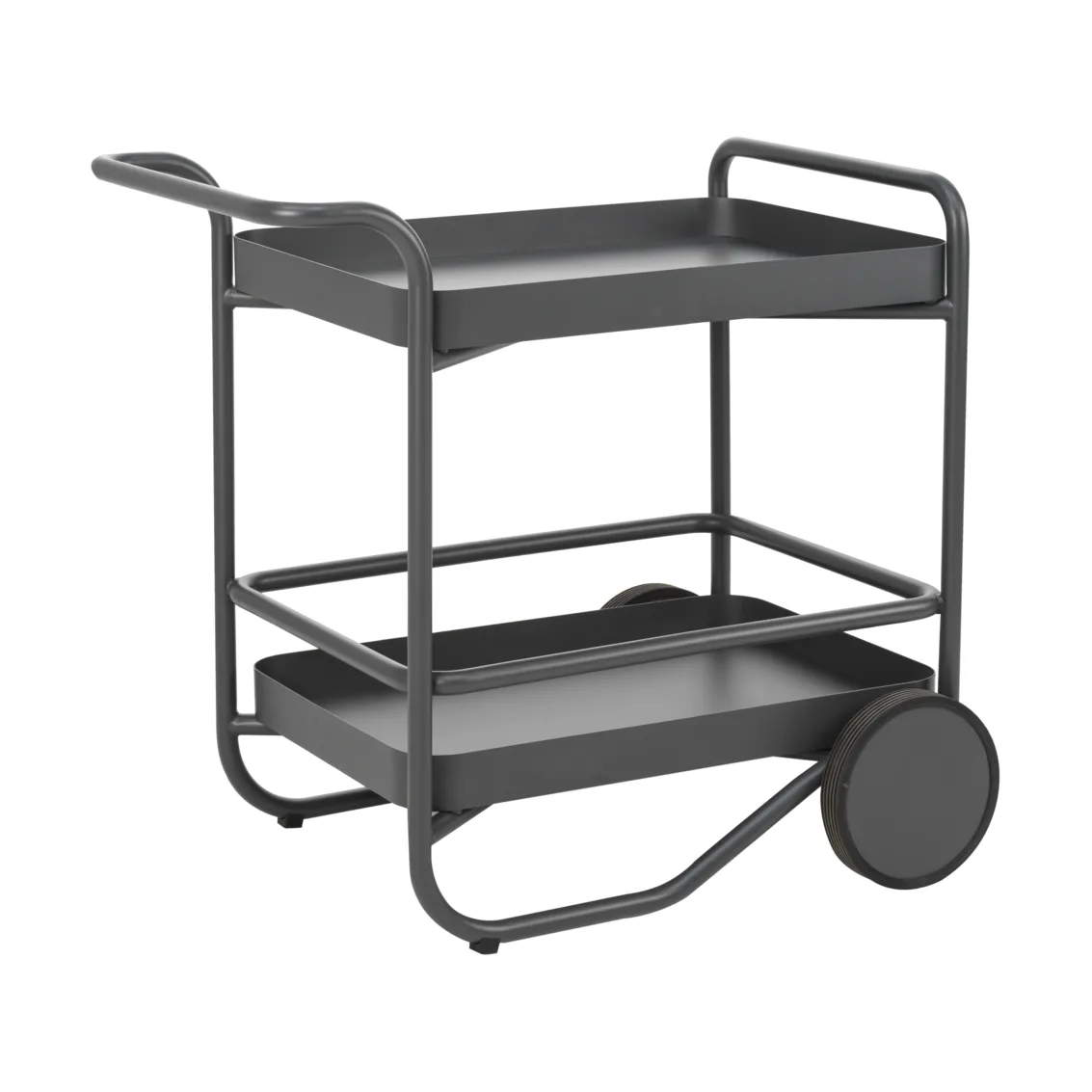 Trolley サービングカート 88x59 cm, Anthracite Brafab