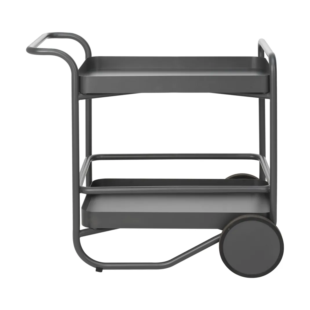 Trolley サービングカート 88x59 cm, Anthracite Brafab