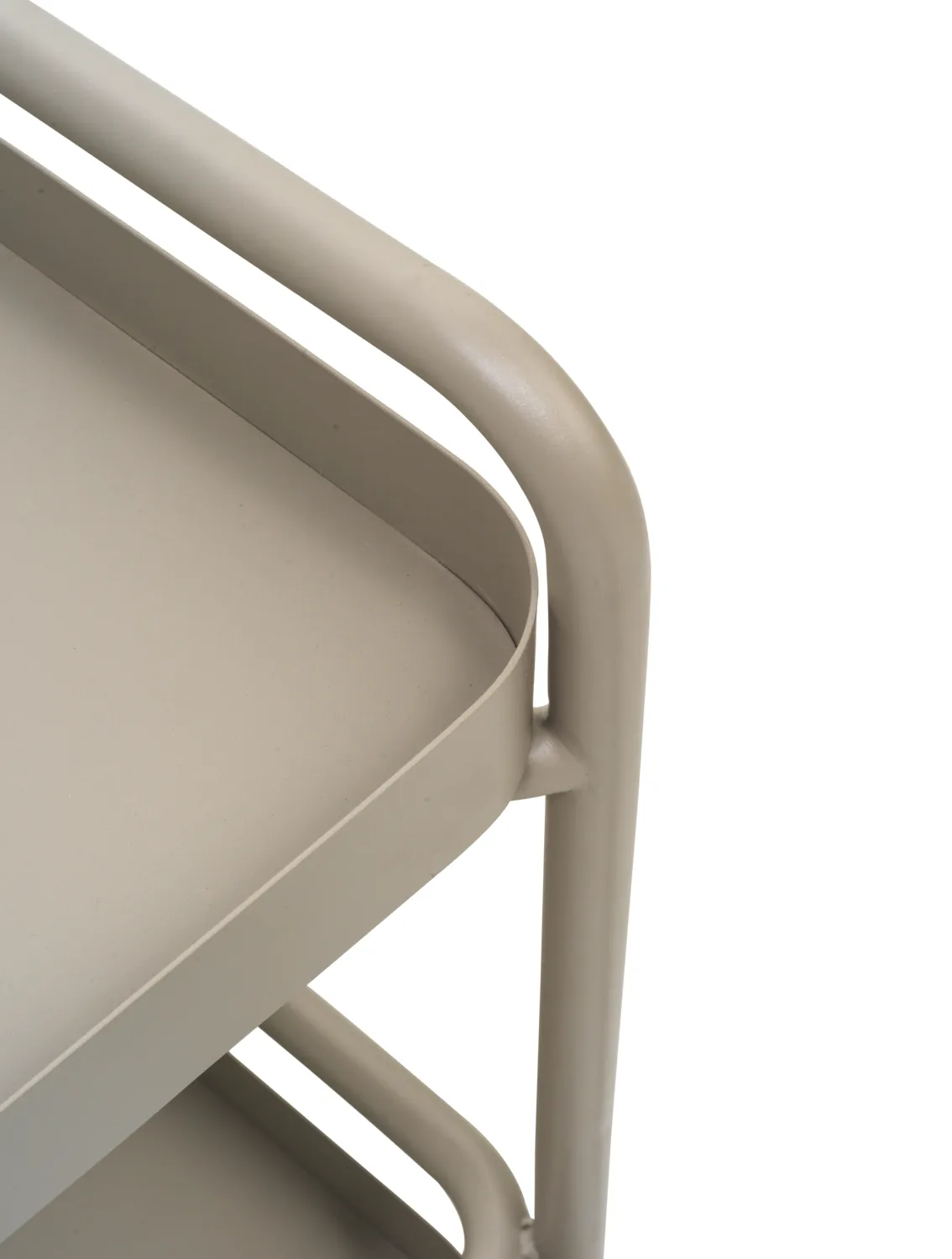 Trolley サービングカート 88x59 cm, Khaki Brafab