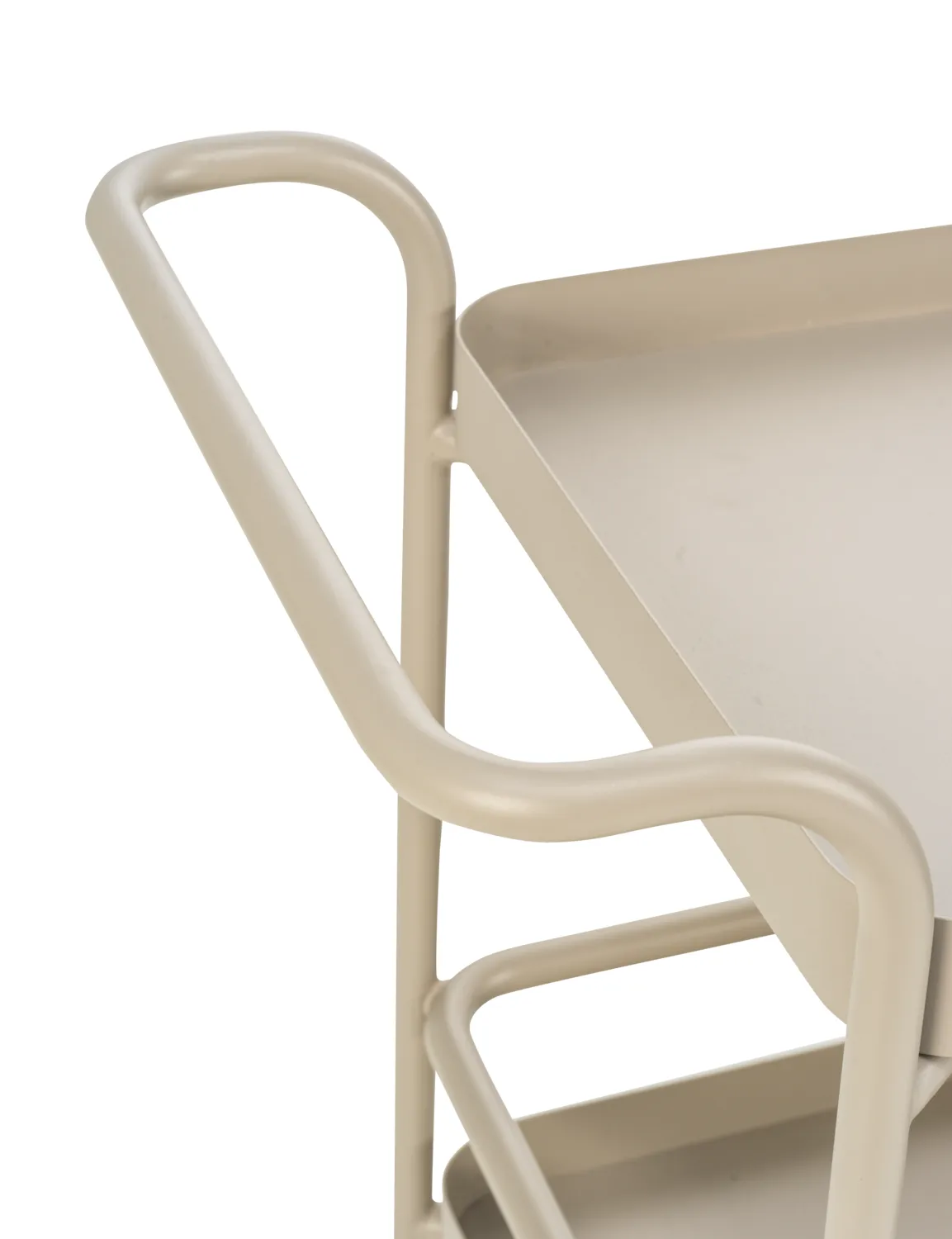 Trolley サービングカート 88x59 cm, Khaki Brafab