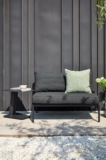 Upper モジュラーソファ - Black-teddy black, middle section - Brafab