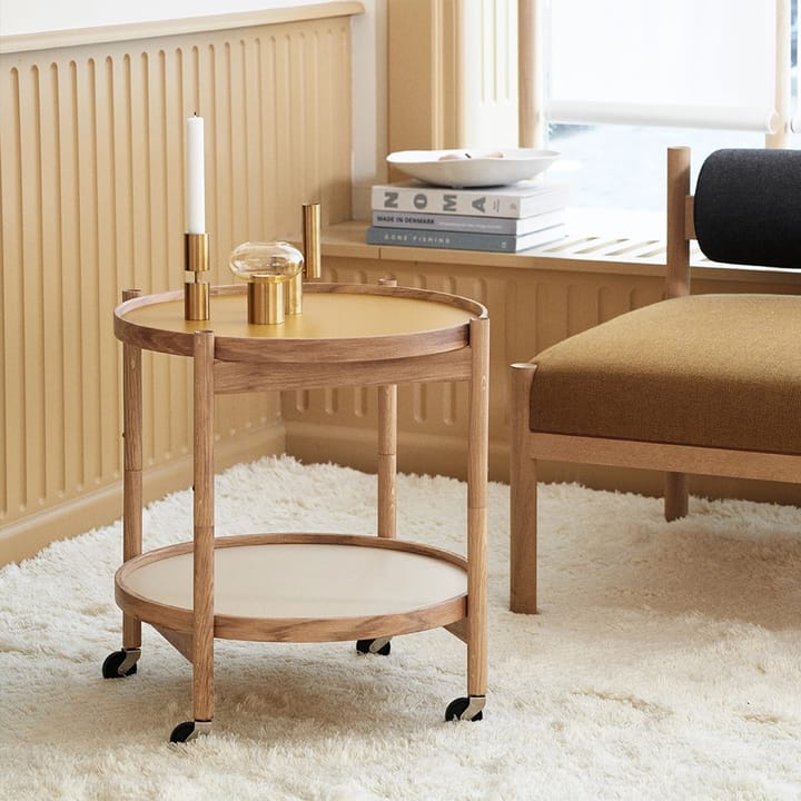 Bølling トレイテーブル モデル 50, Base, oiled beech stand Brdr. Krüger