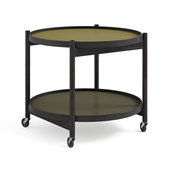 Bølling トレイテーブル モデル 60 - Leaf, black lacquered oak stand - Brdr. Krüger