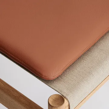 HB クッション 33x53x3,5 cm - Spectrum leather Brandy - Brdr. Krüger