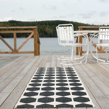 Anna ラグ ブラック - 70x200 cm - Brita Sweden | ブリタ スウェーデン