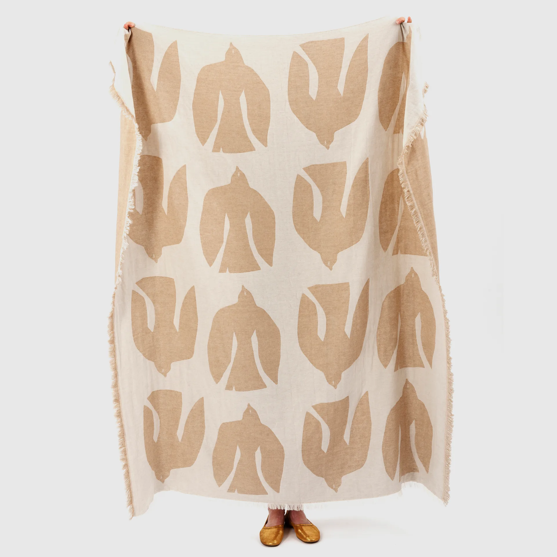 Early bird ウールブランケット 130x170 cm, Sand Brita Sweden | ブリタ スウェーデン