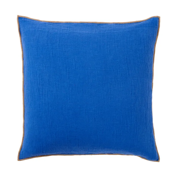 Evy ピローケース - Cobalt, 50x50 cm - Brita Sweden | ブリタ スウェーデン