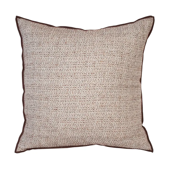 Field ピローケース - Brown, 50x50 cm - Brita Sweden | ブリタ スウェーデン
