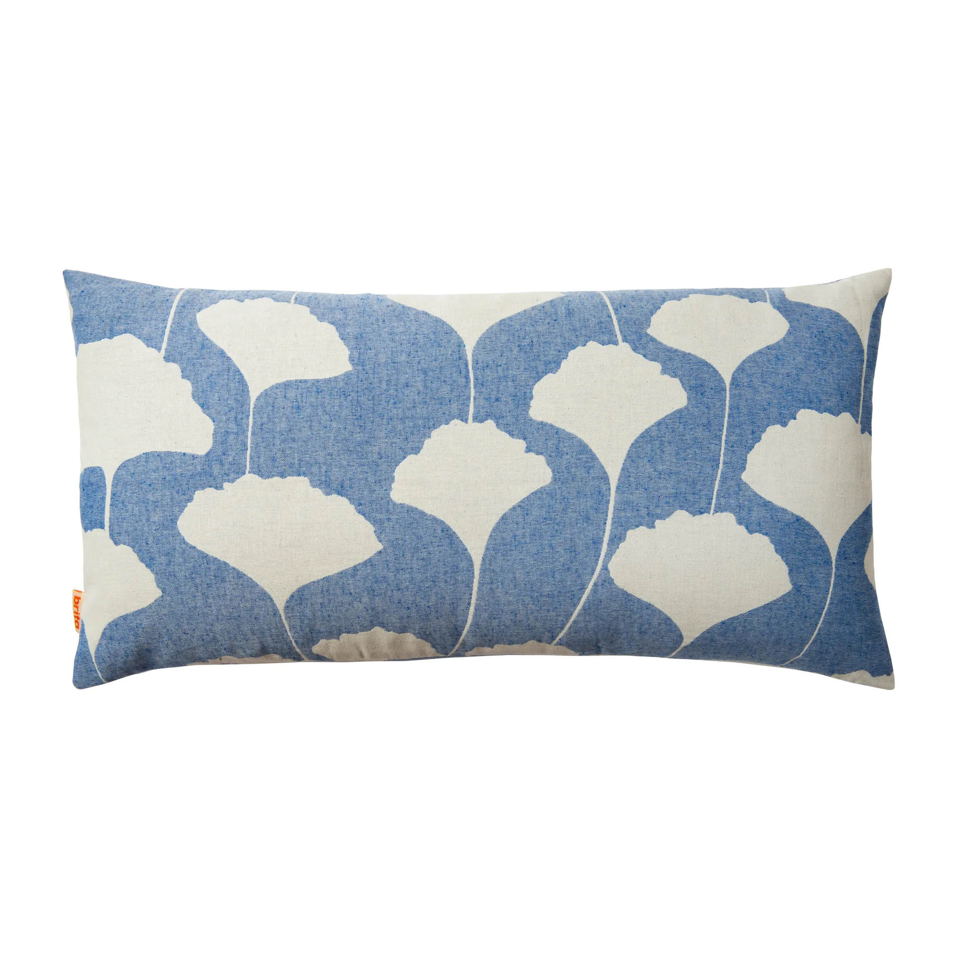 Ginko ピローケース 40x80 cm, Blue-white (Indigo) Brita Sweden | ブリタ スウェーデン