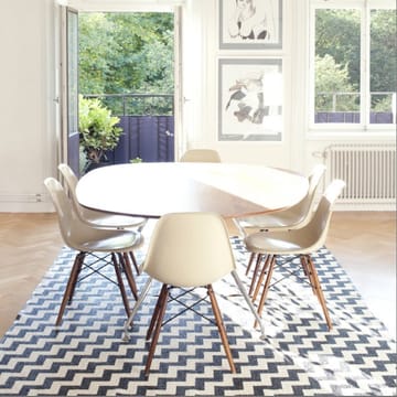 Gunnel ラグ ブラック ラージ - 150x200 cm - Brita Sweden | ブリタ スウェーデン