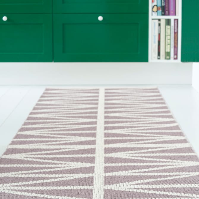 Helmi ラグ �アメジスト グレー (パープル) - 70x100 cm - Brita Sweden | ブリタ スウェーデン