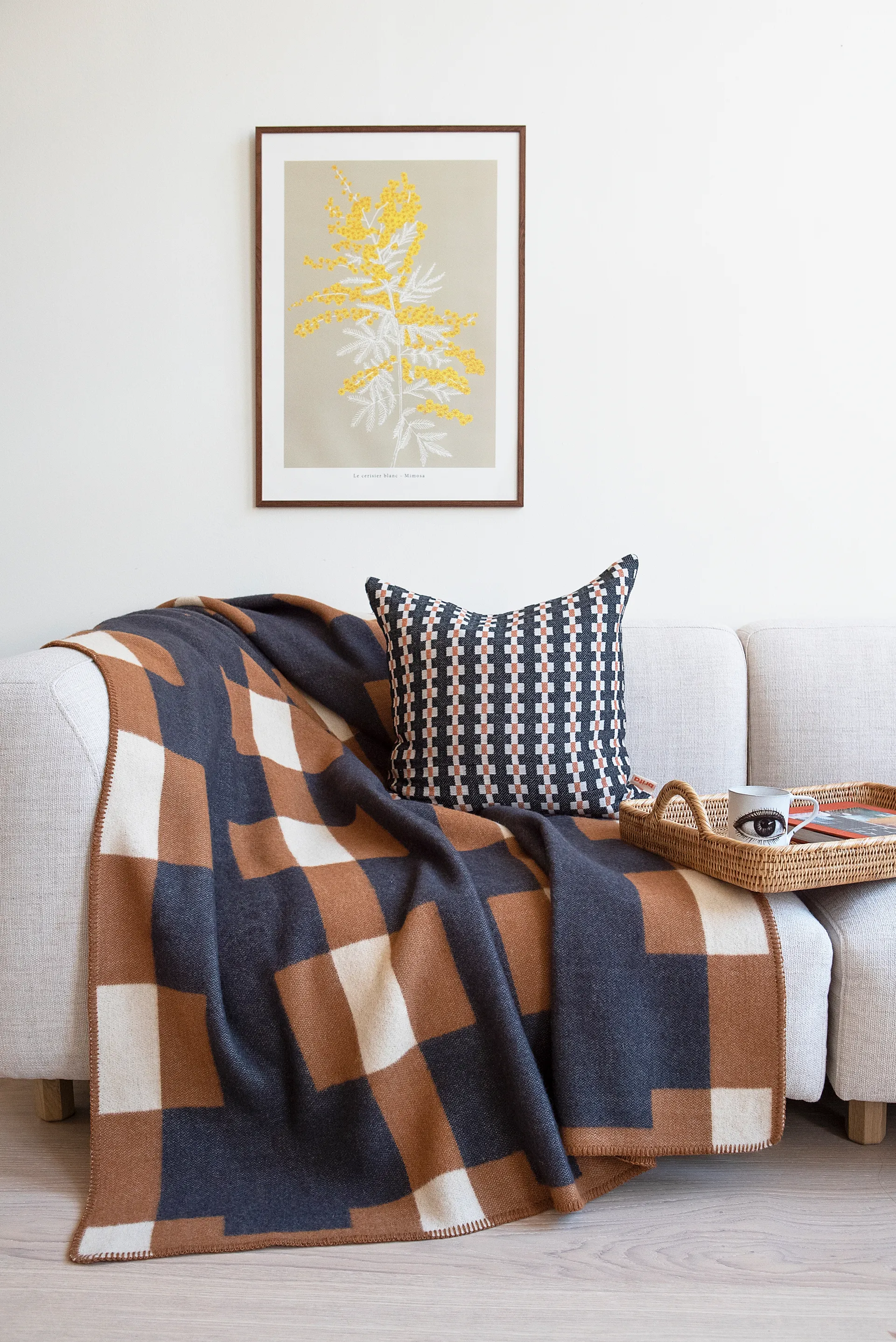 Marta ブランケット, Brown, 180x130 cm Brita Sweden | ブリタ スウェーデン