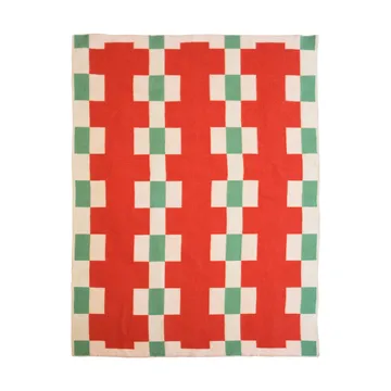 Marta ブランケット - Red, 180x130 cm - Brita Sweden | ブリタ スウェーデン