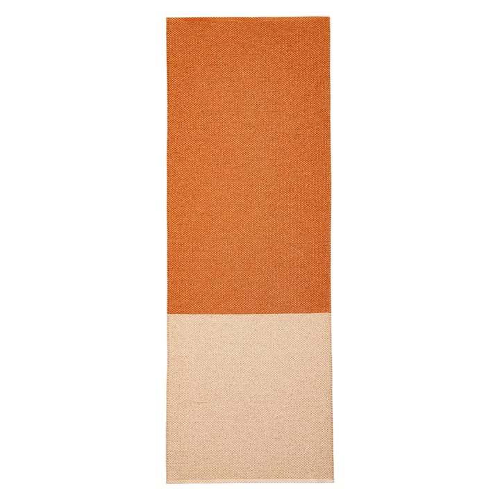 Moor ラグ  cream (cream white-terracotta) - 70x200 cm - Brita Sweden | ブリタ スウェーデン