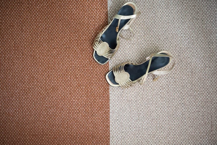 Moor ラグ  cream (cream white-terracotta), 70x300 cm Brita Sweden | ブリタ スウェーデン