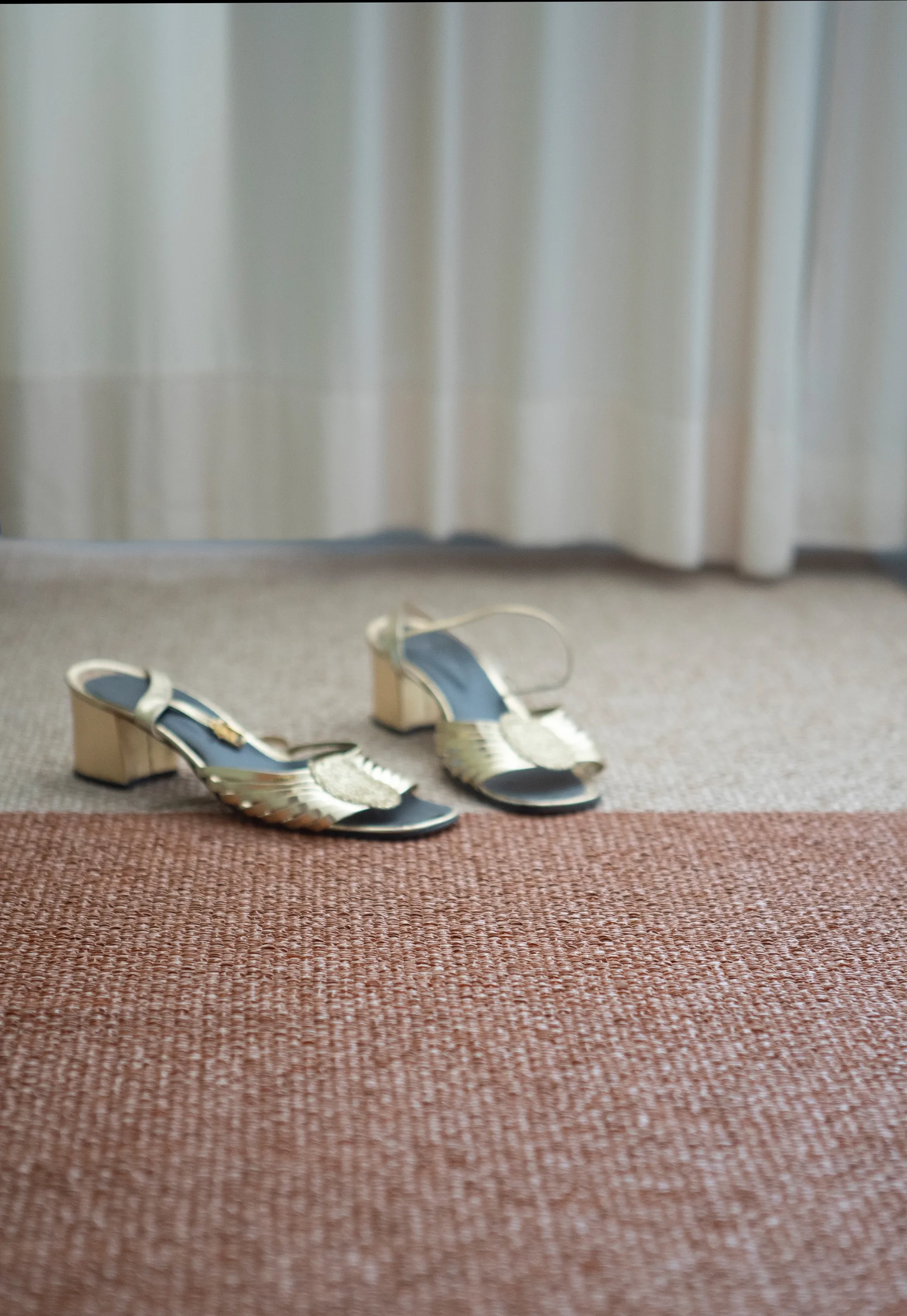 Moor ラグ  cream (cream white-terracotta), 70x300 cm Brita Sweden | ブリタ スウェーデン