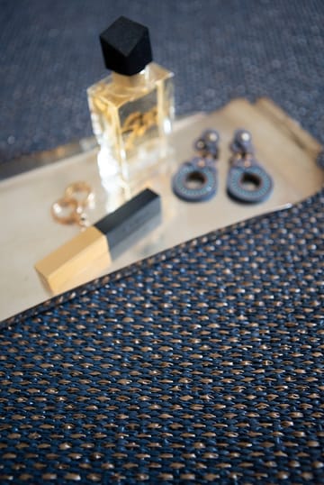 Moor ラグ  midnight metalic (blue-brons) - 70x200 cm - Brita Sweden | ブリタ スウェーデン