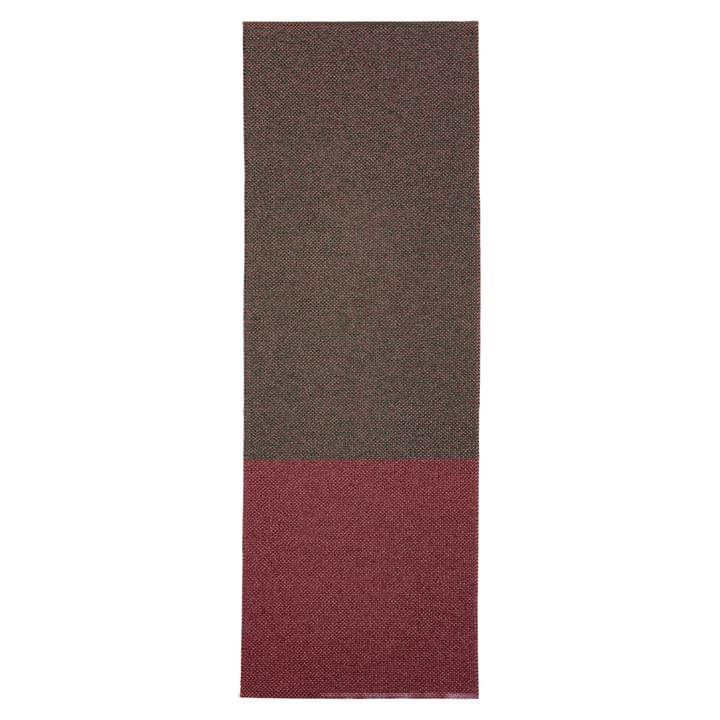 Moor ラグ  raspberry (green-pink) - 70x300 cm - Brita Sweden | ブリタ スウェーデン