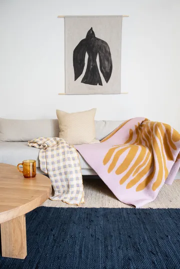 Pine フェルト - Pink, 180x130 cm - Brita Sweden | ブリタ スウェーデン