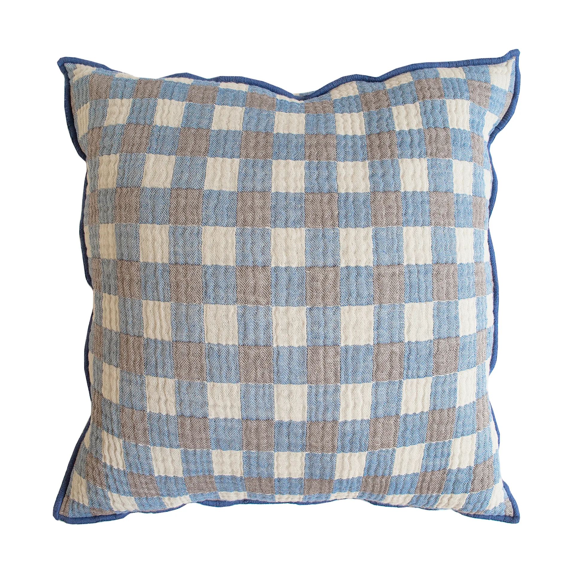 Pomme ピローケース, Blue, 50x50 cm Brita Sweden | ブリタ スウェーデン