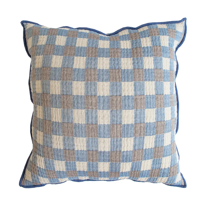 Pomme ピローケース - Blue, 50x50 cm - Brita Sweden | ブリタ スウェーデン