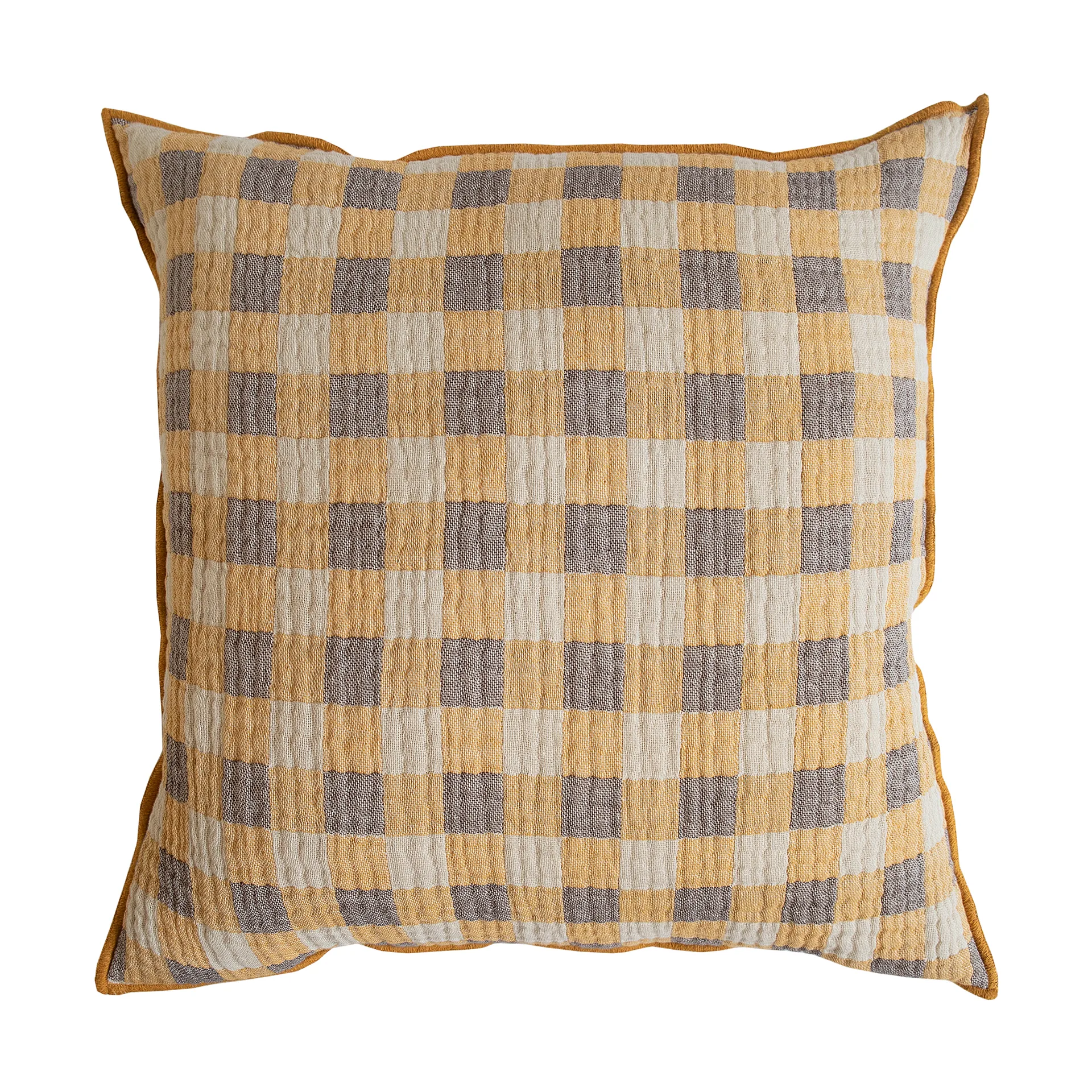 Pomme ピローケース, Yellow, 50x50 cm Brita Sweden | ブリタ スウェーデン