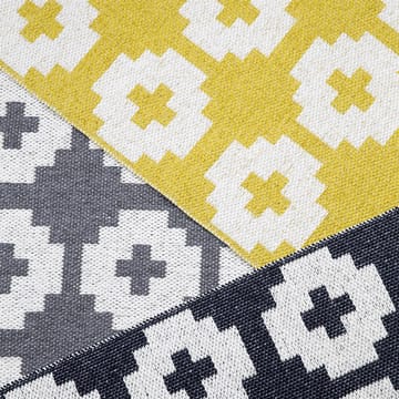 フラワー ラグ sun (yellow) - 70x200 cm - Brita Sweden | ブリタ スウェーデン