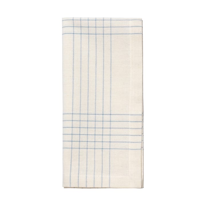 Alice ファブリックナプキン 45x45 cm, Dusty blue-natural Broste Copenhagen | ブロスト コペンハーゲン