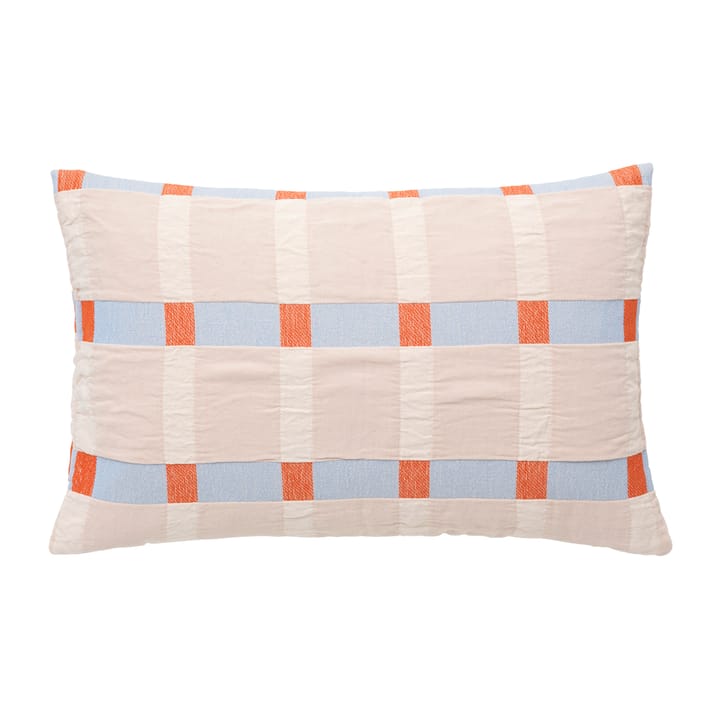 Asta ピローケース 40x60 cm - Pumkin orange-pale blush - Broste Copenhagen | ブロスト コペンハーゲン