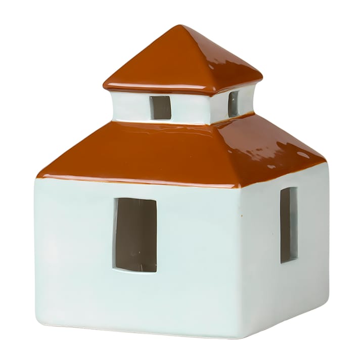 Bo デコレーション ハウス 13.2x18 cm - Light turquoise-caramel brown - Broste Copenhagen | ブロスト コペンハーゲン