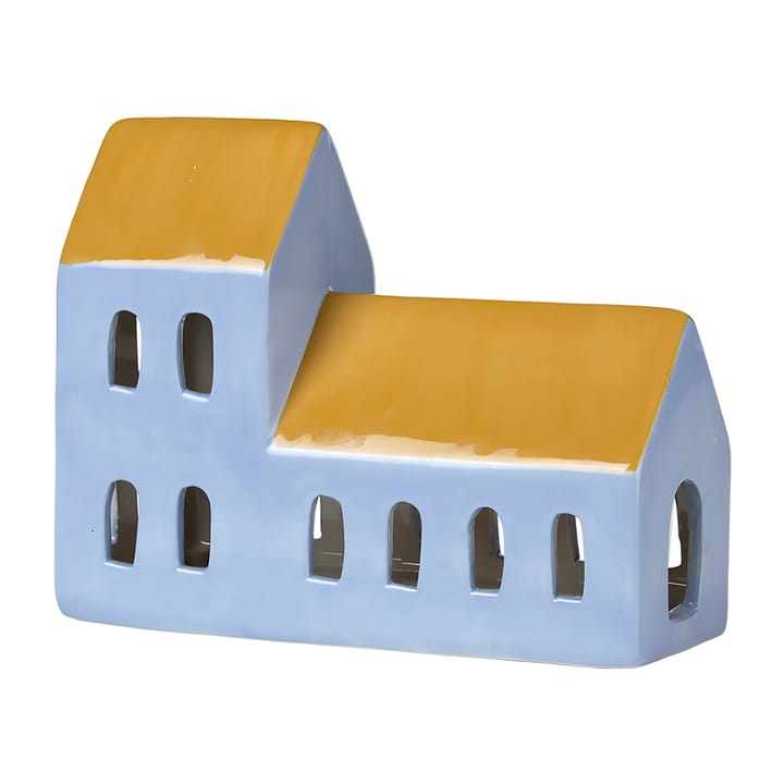 Bo デコレーション ハウス 13.2x18 cm - Pigeon blue-harvest gold - Broste Copenhagen | ブロスト コペンハーゲン