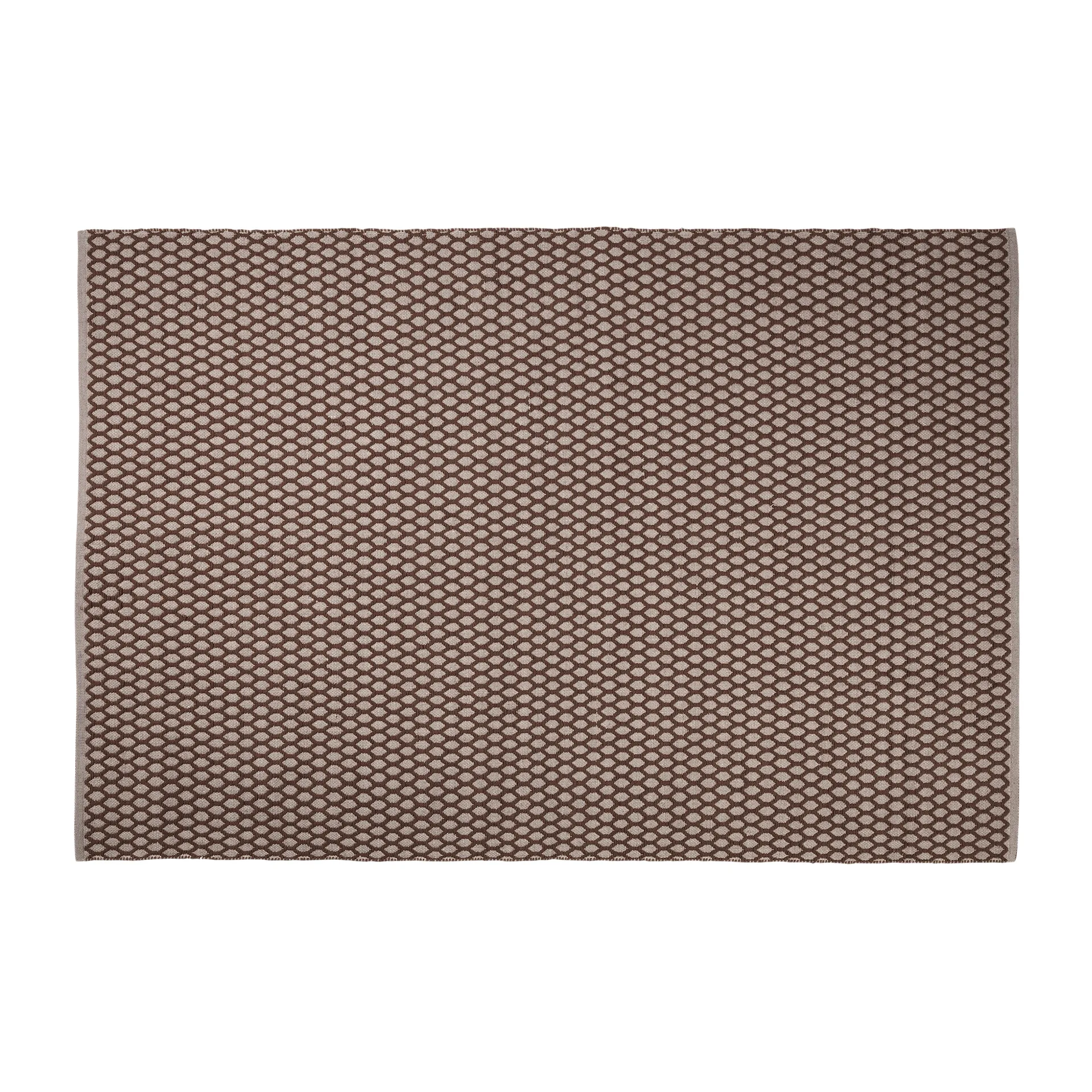 Boris ラグ 140x200 cm, Carafe dark brown Broste Copenhagen | ブロスト コペンハーゲン