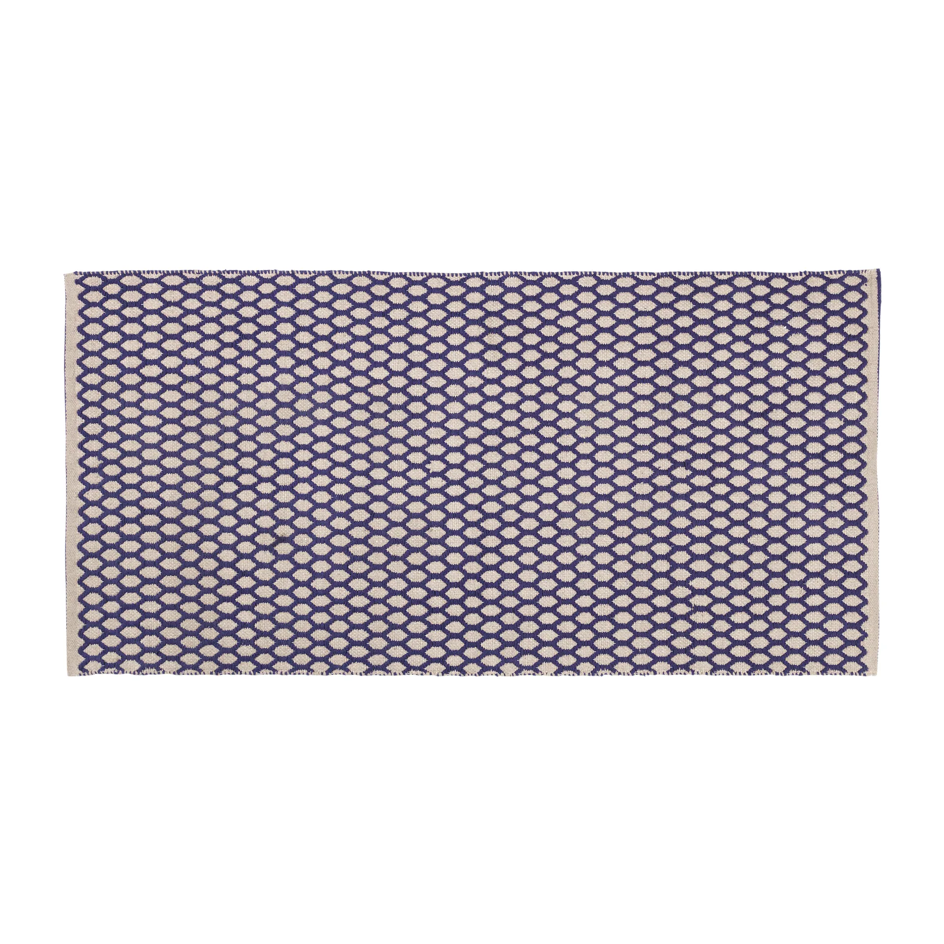 Boris ラグ  70x140 cm, Maritime blue Broste Copenhagen | ブロスト コペンハーゲン