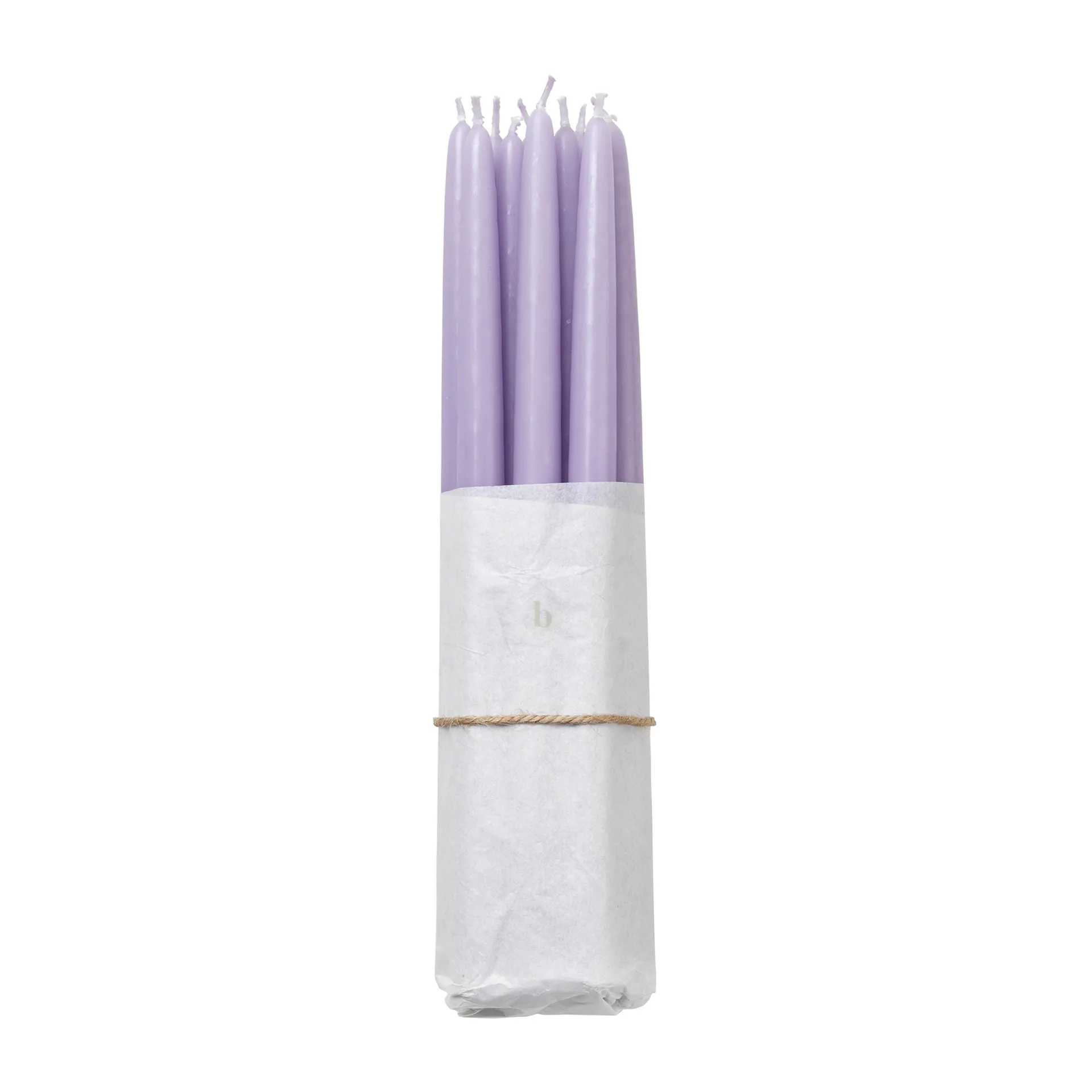 Broste Copenhagen ディップト アンティーク キャンドル 10パック, Orchid light purple Broste Copenhagen | ブロスト コペンハーゲン