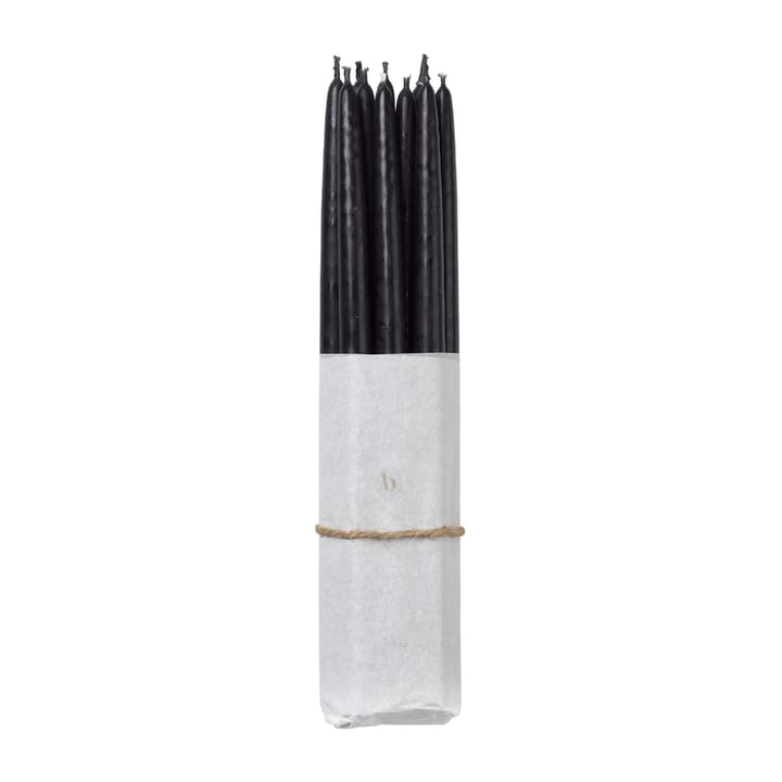 Broste Copenhagen ディップト アンティーク キャンドル 10パック, Simply black Broste Copenhagen | ブロスト コペンハーゲン