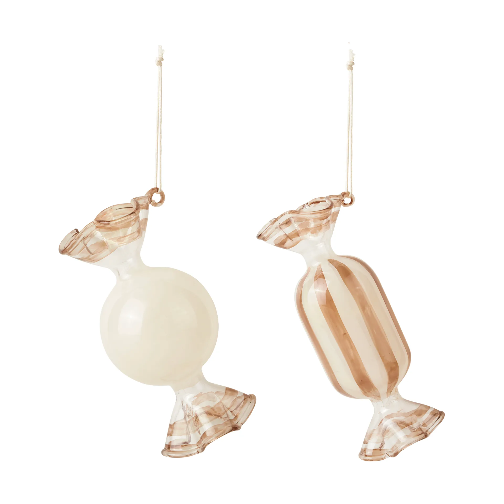 Candy クリスマスツリー ペンダントグラス 2ピース, Creme Broste Copenhagen | ブロスト コペンハーゲン