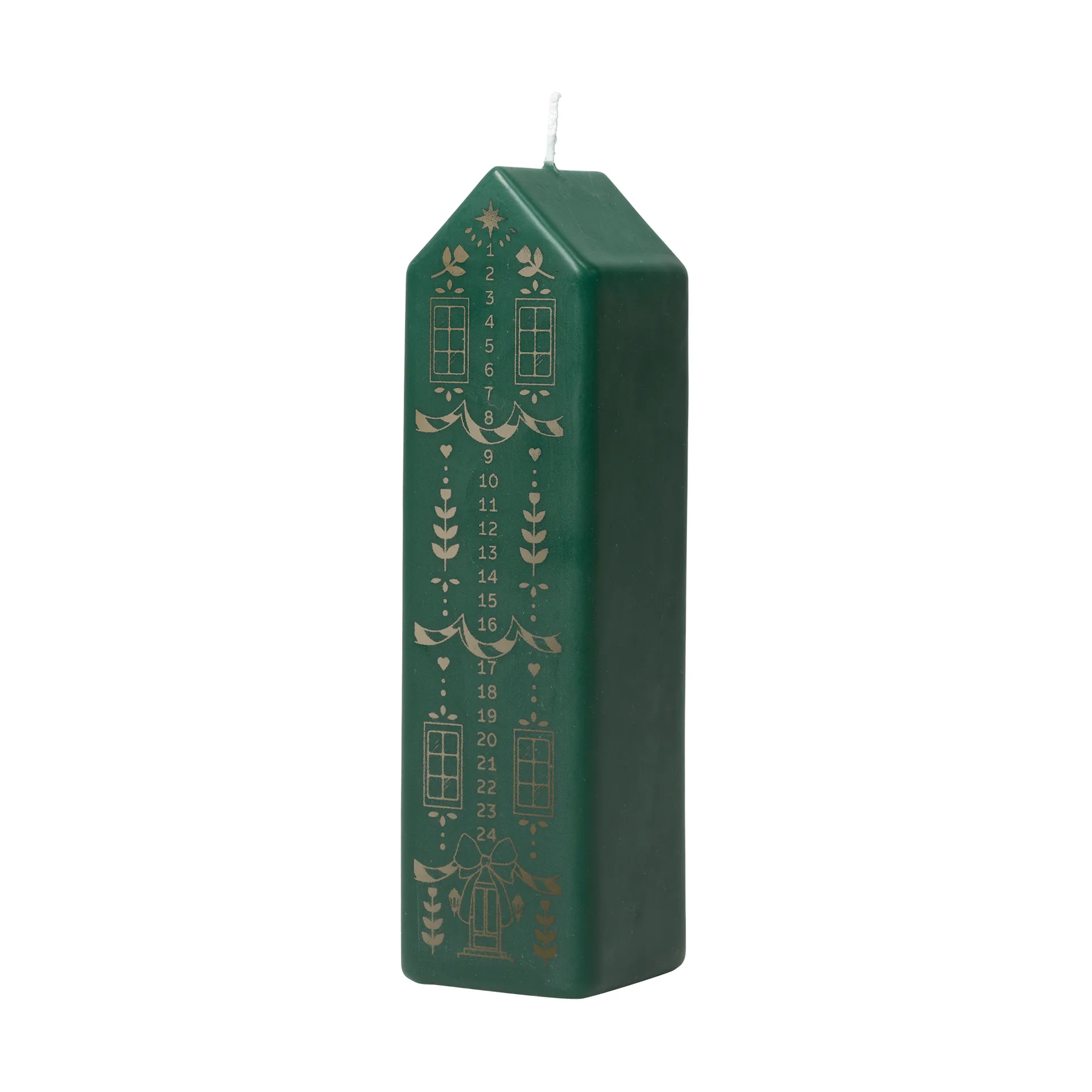 Casa アドベントキャンドル, Dark Green-Gold Broste Copenhagen | ブロスト コペンハーゲン