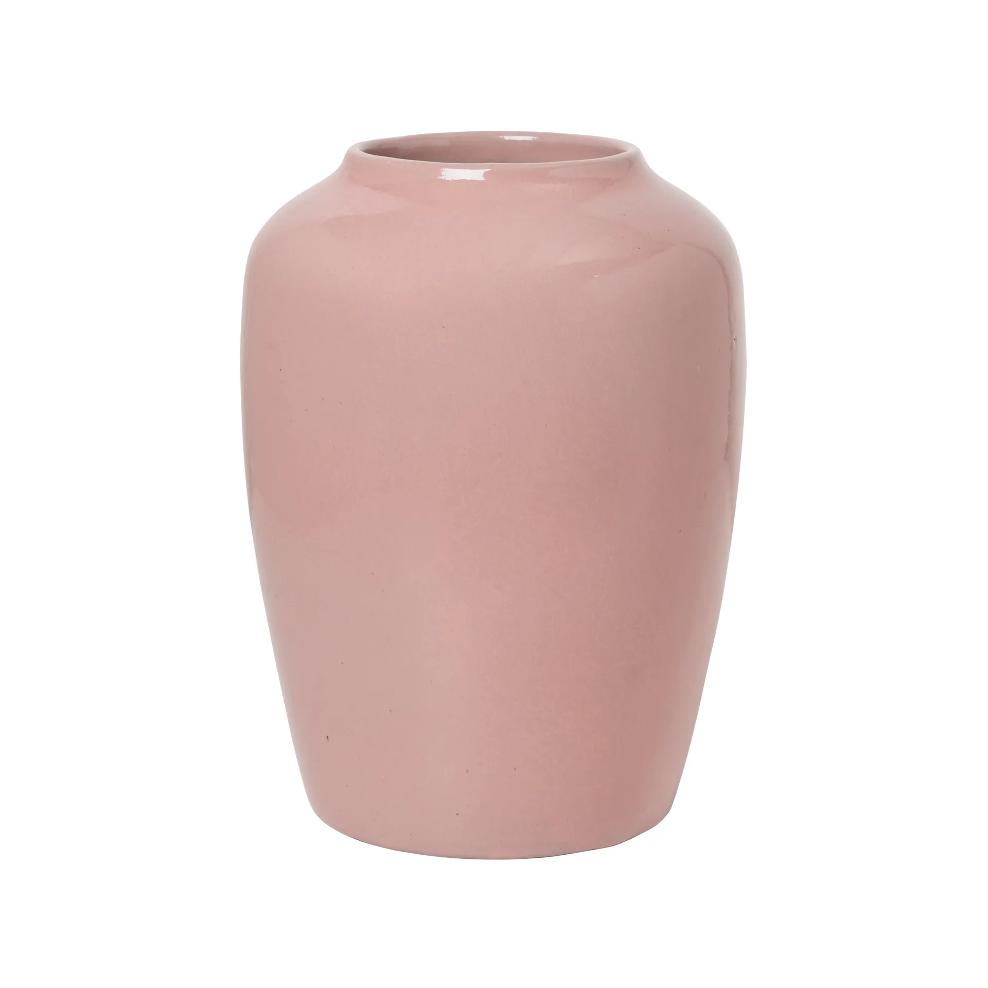 Cph Curve セラミック 花瓶 24.5 cm, light red Broste Copenhagen | ブロスト コペンハーゲン