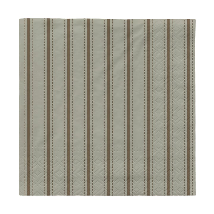 Dolly ペーパーナプキン 33x33 cm 20枚 - Desert sage-dark green - Broste Copenhagen | ブロスト コペンハーゲン