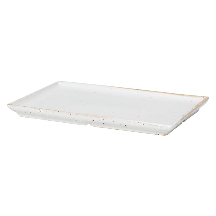 Eli プレート 17.6x20 cm - matte soft light grey - Broste Copenhagen | ブロスト コペンハーゲン