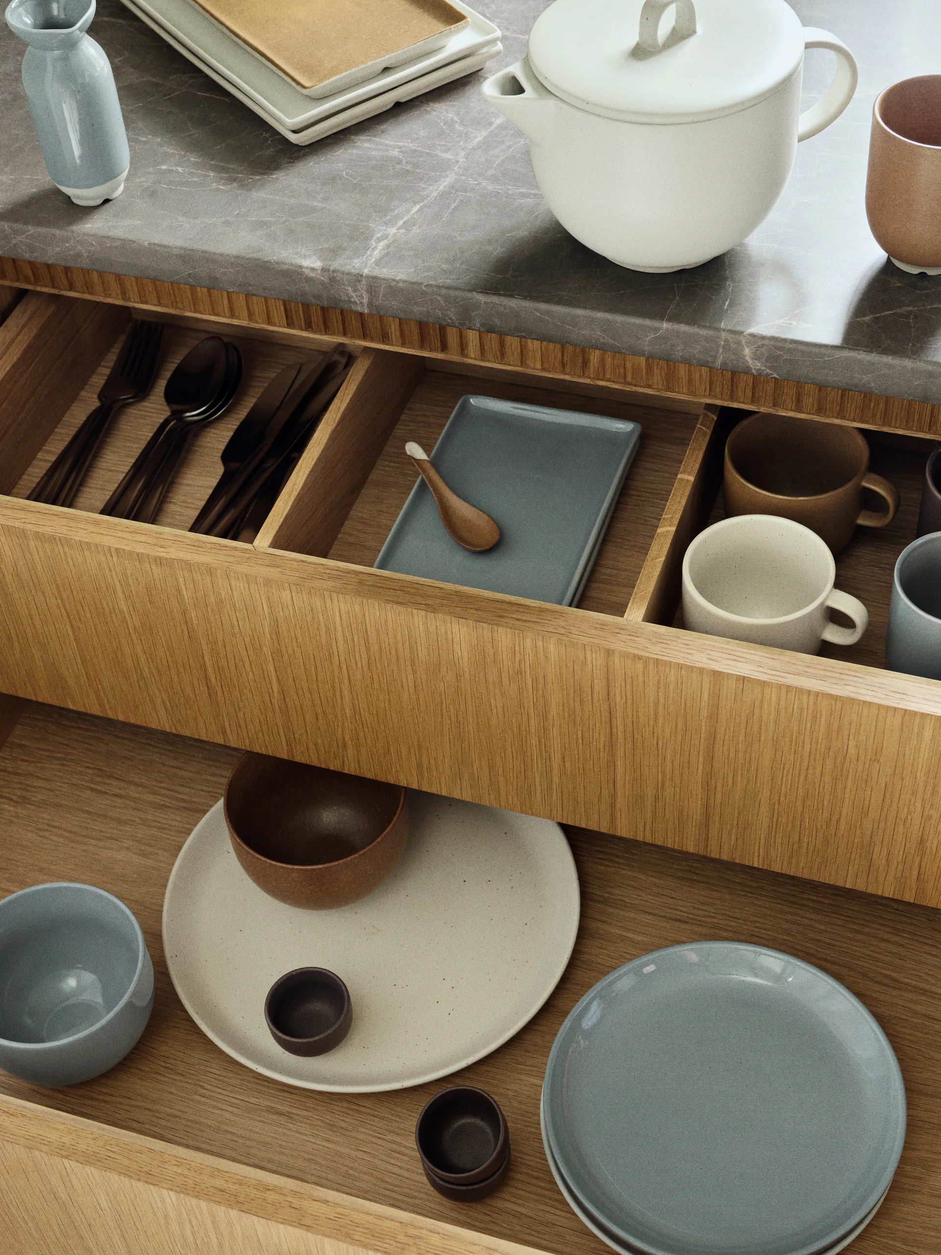 Eli プレート Ø26 cm, Soft blue Broste Copenhagen | ブロスト コペンハーゲン