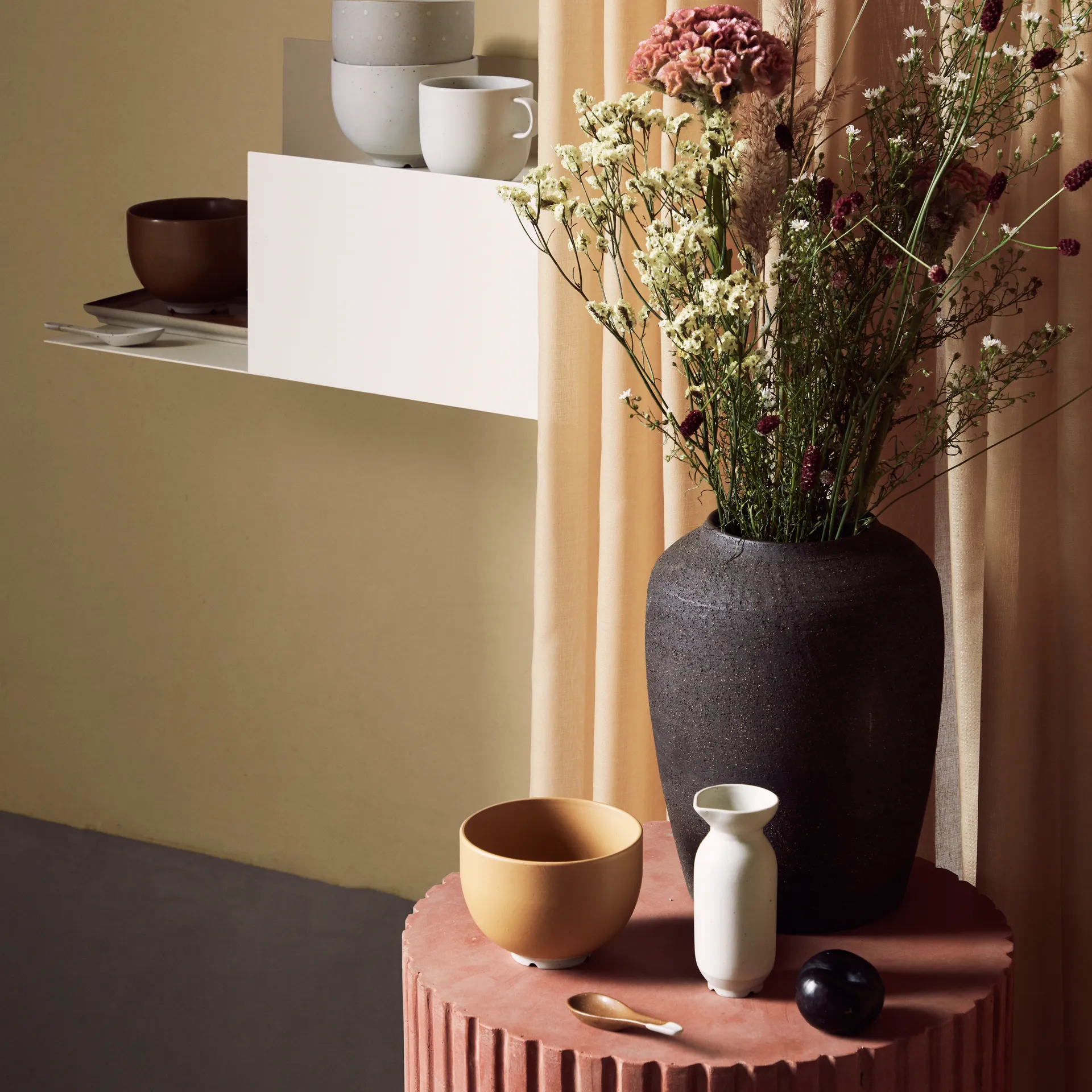 Eli ティ―スプーン, caramel brown Broste Copenhagen | ブロスト コペンハーゲン