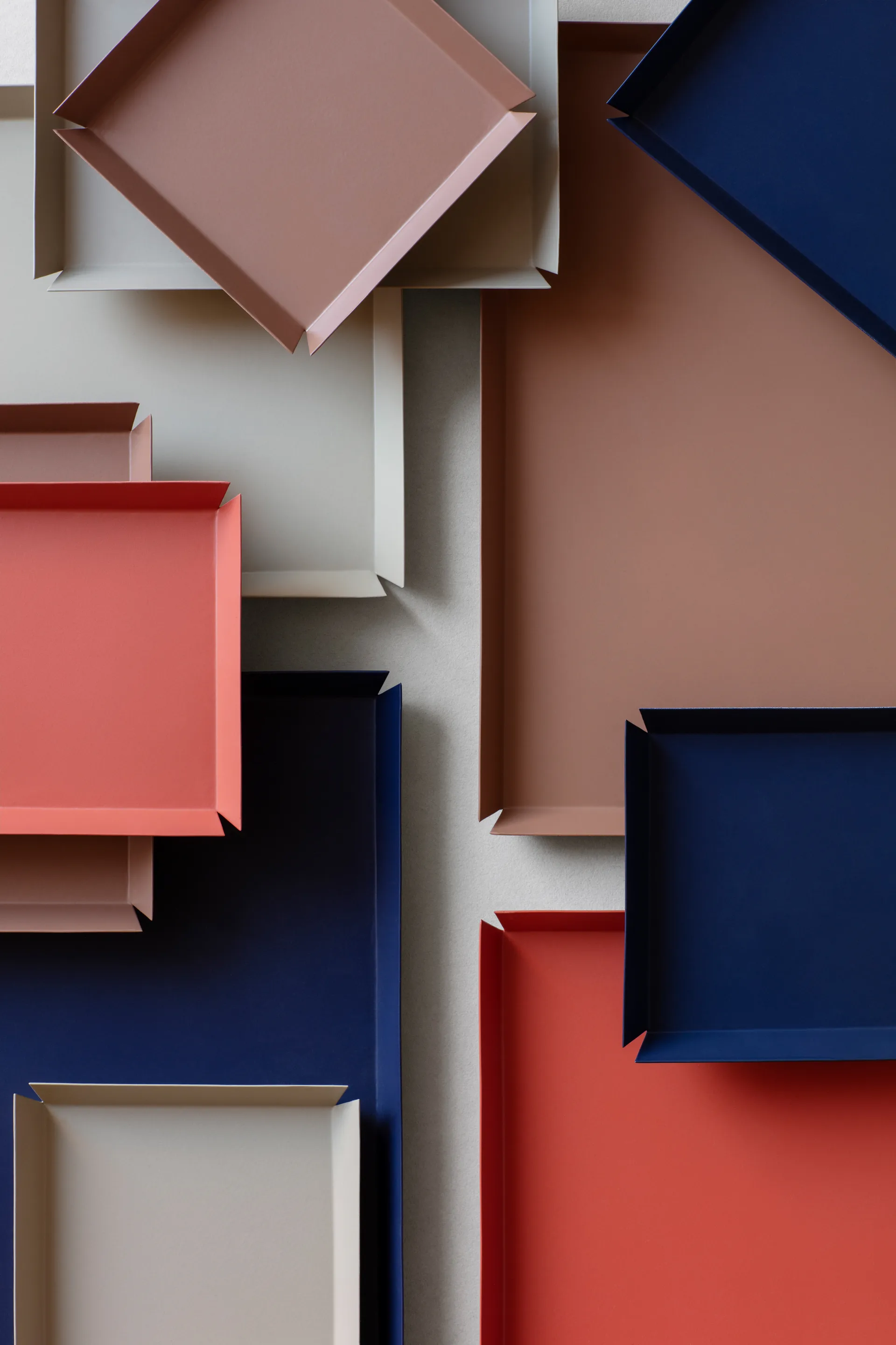 Erika トレイ 21x33 cm, Maritime blue Broste Copenhagen | ブロスト コペンハーゲン