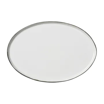 Esrum ソーサー オーバル 26.5x39 cm - Ivory-grey - Broste Copenhagen | ブロスト コペンハーゲン