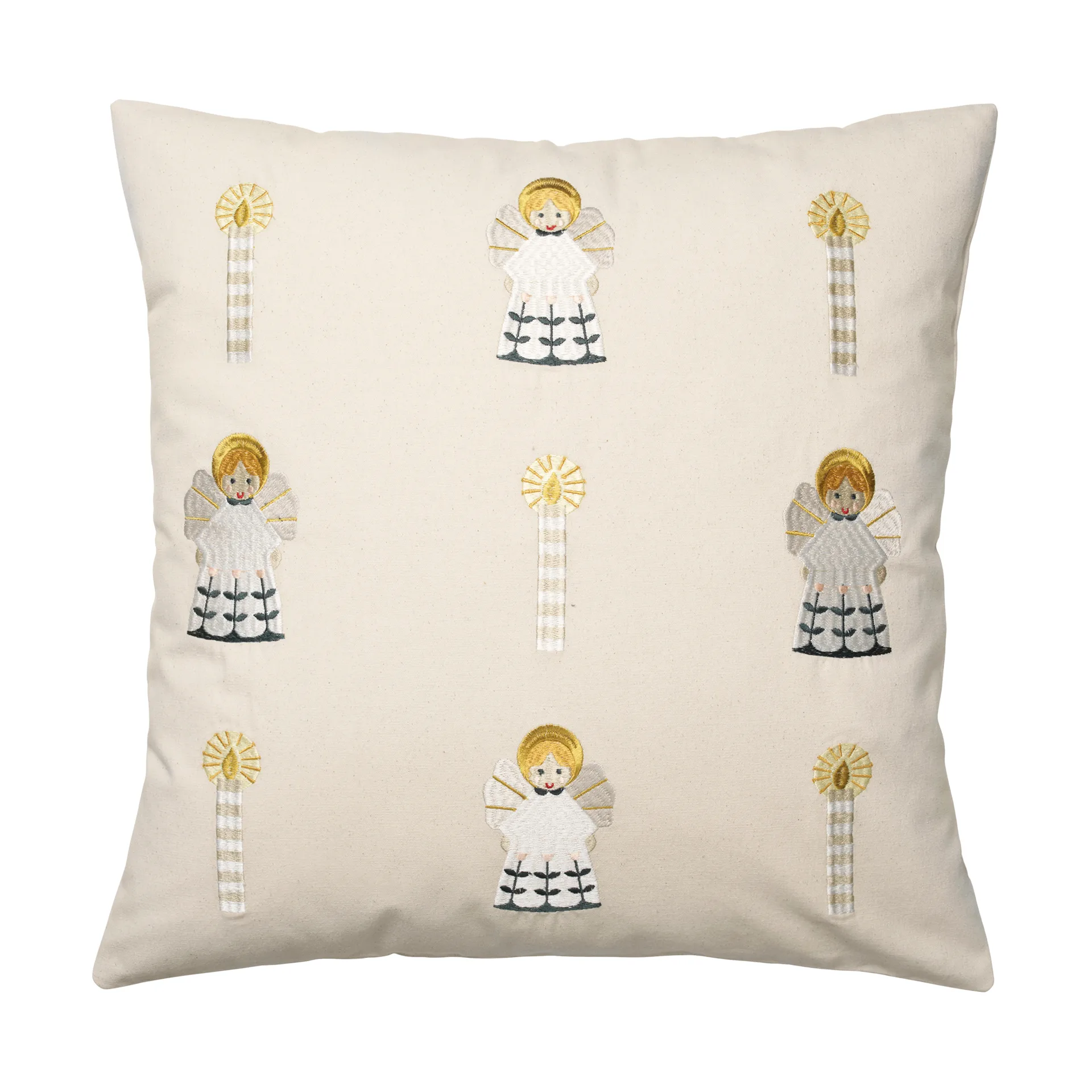 Fairy Tale クッションカバー 50x50 cm, Golden Broste Copenhagen | ブロスト コペンハーゲン