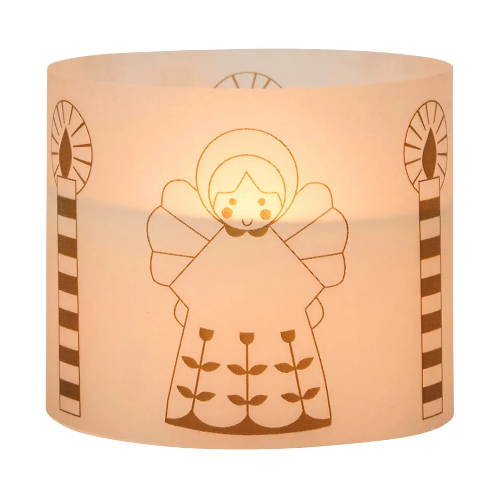 Fairy Tale キャンドル 8 cm, White-green Broste Copenhagen | ブロスト コペンハーゲン